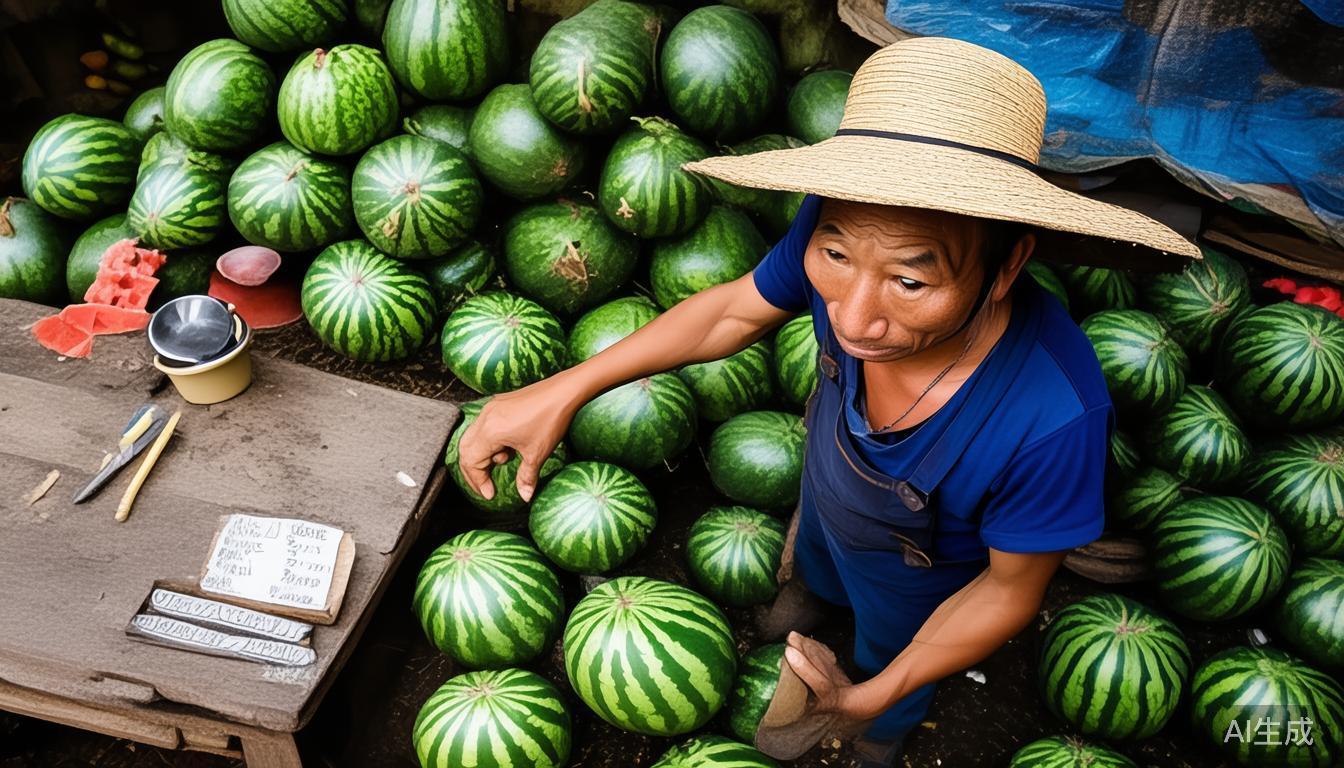 西瓜价格跳水低至几毛钱一斤，专家称还会降，记者走访探行情