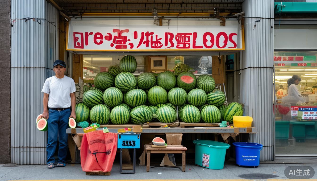 西瓜价格为何持续走低？揭秘市场波动，批发价或跌破1元大关