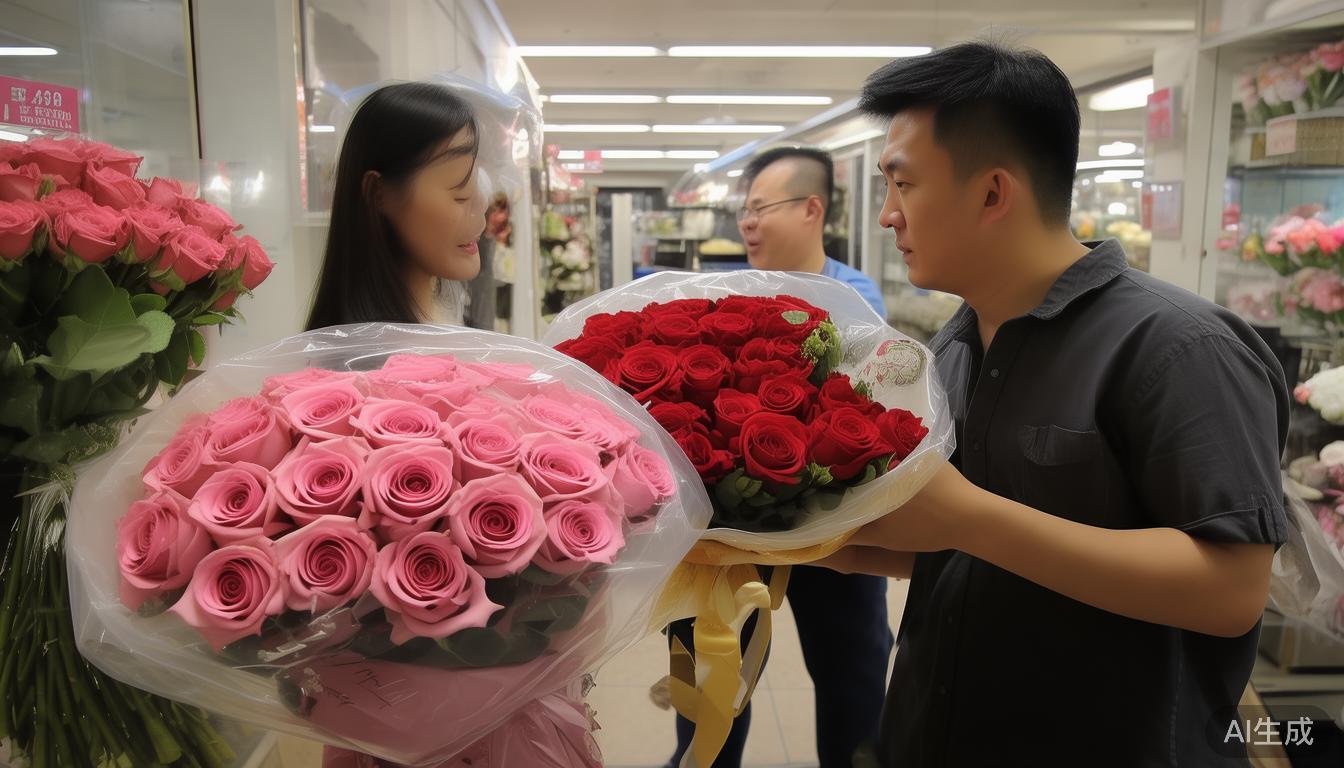 郑州情人节花卉市场销售高峰_花卉价格_小玫瑰花束热销原因